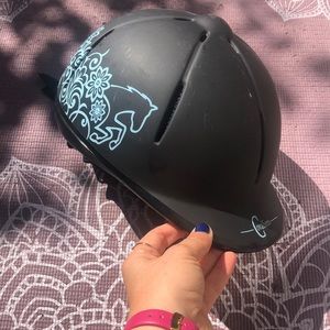 Helmet for horseback riding